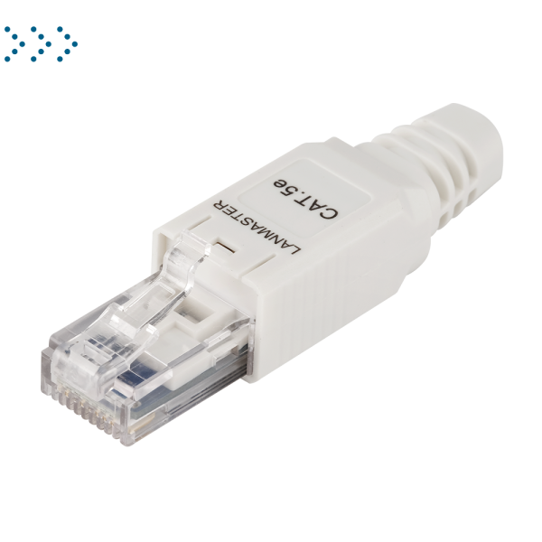 Полевой коннектор RJ-45 8P8C, неэкранированный, категории 5E
